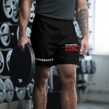 Load image into Gallery viewer, MSRS Slogan Anniversary Shorts (black)