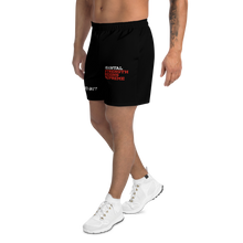 Load image into Gallery viewer, MSRS Slogan Anniversary Shorts (black)
