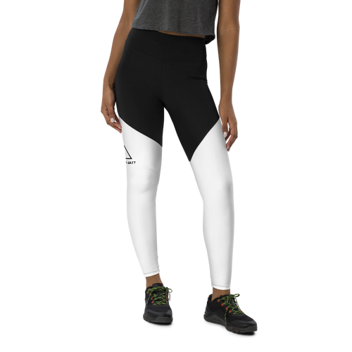 Logo Anniversary Leggings (white/black)