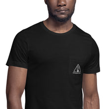 Load image into Gallery viewer, Logo Pocket Tee (black)