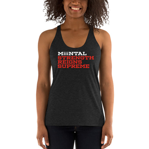 Women's Racerback Tank (black)